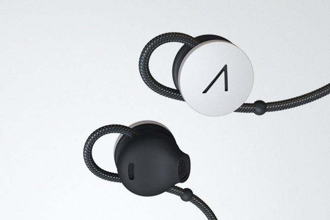Accessory sold $  85 HT headphones Google piggyback on the Glass. 
