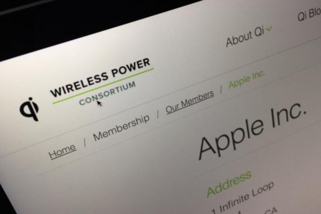 Apple se integra a la Wireless Power Consortium/Qi