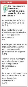 Sondage flash : les DSI prts pour une rentre sans problme