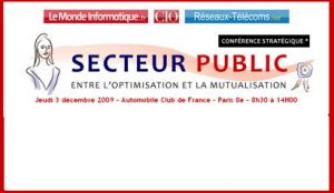 Secteur public: entre l'optimisation et la mutualisation