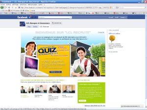Facebook : aussi un outil de recrutement pour LCL