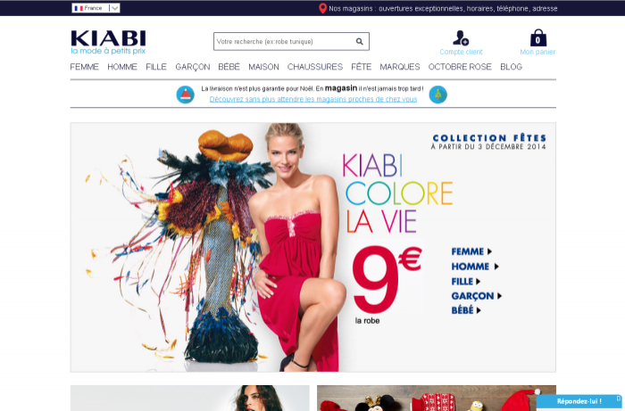 Résultat de recherche d'images pour "site ecommerce Kiabi"