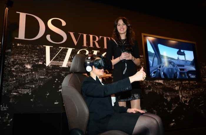 La DS3 lancée en réalité virtuelle à Genève