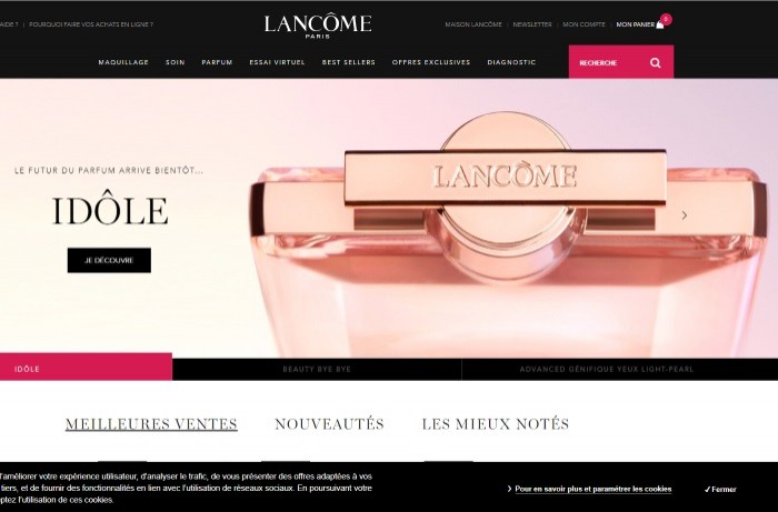 Lancme accrot son chiffre d'affaires en ligne en optimisant sa page de connexion