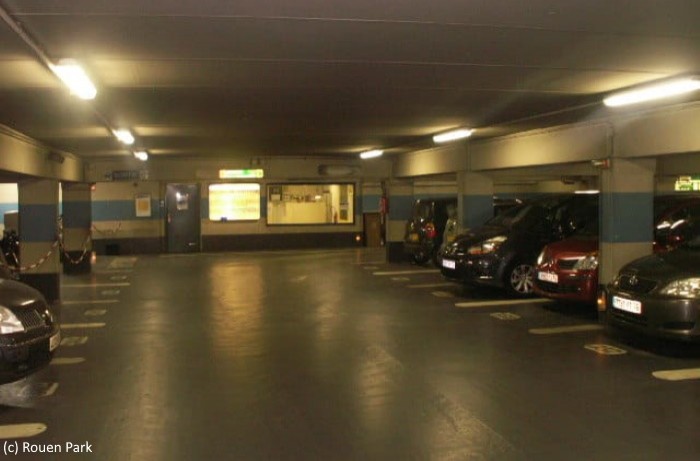 Les parkings de Rouen se dotent d'une 4G prive