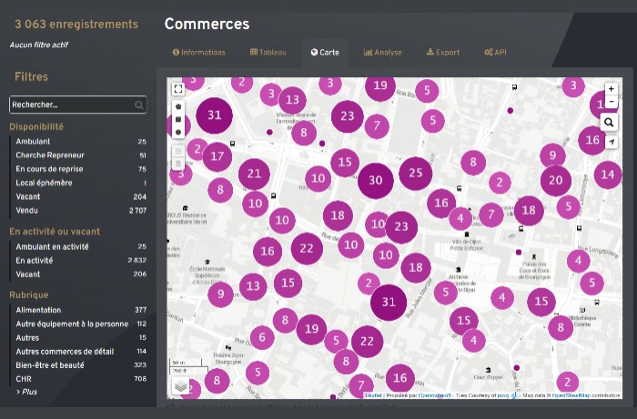 Dijon ouvre son portail open data