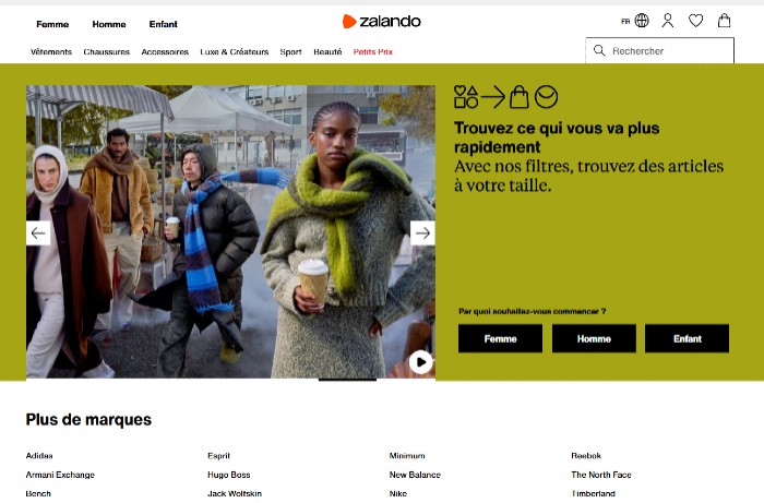 Zalando tombe bel et bien sous le coup du DSA