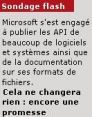 Sondage Flash : Microsoft peine  convaincre de son engagement pour l'interoprabilit...