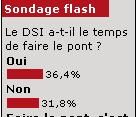 Sondage Flash : les DSI dansent sur les ponts