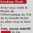 Sondage flash : le Muse de l'Informatique peine  sduire