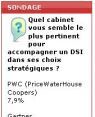 Sondage flash : les DSI trs mfiants vis--vis des grands cabinets de conseil