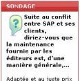 Sondage flash : la maintenance toujours dcrie