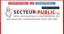 Secteur public: entre l'optimisation et la mutualisation