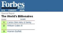Bill Gates perd de nouveau son trne mais les TIC restent en tte du classement des milliardaires Forbes