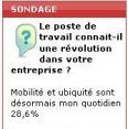 Sondage flash : mobilit et ubiquit encore en devenir