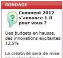 Sondage flash: 2012, anne de la fin du monde pour les DSI