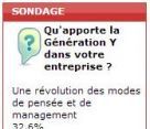 Sondage flash: la gnration Y au coeur de la rvolution numrique