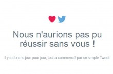 Twitter remercie ses utilisateurs pour fter ses dix ans