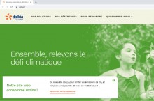 Dalkia opte pour un site Web coresponsable