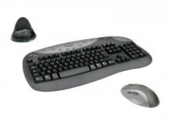 Trois souris optiques et un clavier sans fil - Advance : Optical Delux, Optical Performance, Optical Wireless et Desktop Optical Wireless - Advance