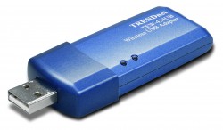 Le WiFi sur une cl USB - Cl USB 2.0 WiFi 802.11g : TEW-424UB - Trendnet