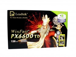 Deux cartes graphiques  processeur Nvidia GeForce 6 - WinFast PX6600 (TD et GT TDH) - Leadtek