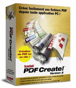 Crer et convertir des fichiers PDF - Suite de gestion des documents PDF - ScanSoft