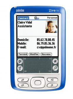 Deux nouveaux Zire chez PalmOne - Assistants personnels : Zire 72 et Zire 31 - PalmOne