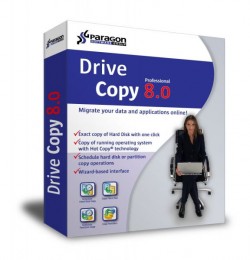 Sauvegarder le contenu du disque dur - Paragon Drive Copy 8.0 - Paragon Software