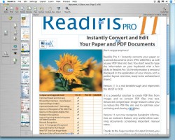 Readiris Pro v11 sait reconnatre les textes et archiver en srie - Readiris Pro 11 - Iris