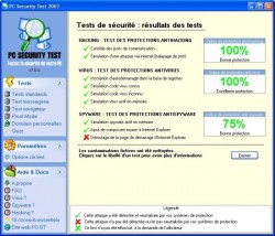 Testez votre PC face aux attaques - PC Security Test 2007 - AxBx