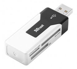 Une clef USB multi carte - 36-1 USB 2 Cardreader CR-1350p - Trust