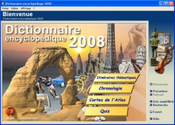 Un dico avec outil de recherche - Dictionnaire Encyclopdique 2008 - Micro Application