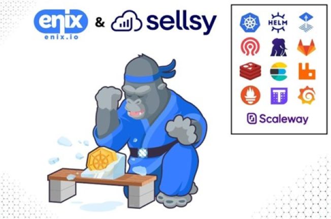 Les experts d’Enix ont accompagné Sellsy depuis la conception de leur nouvelle plateforme<br/> (conseil, design, build) à la migration jusqu'à l’exploitation en 24/7.