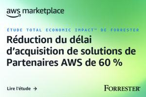 [tude] Les achats ont t acclrs de 60% grce aux outils AWS Marketplace