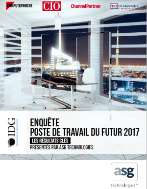 Enqute IDG : Poste du Travail du Futur 2017