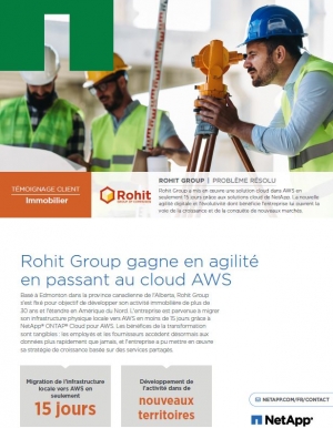 Rohit Group gagne en agilit en passant au cloud AWS