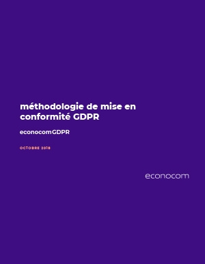 Mthodologie : Mise en conformit GDPR