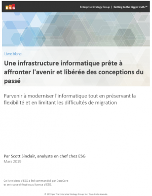 Livre blanc : Une infrastructure informatique prte  affronter l'avenir et libre des conceptions du pass