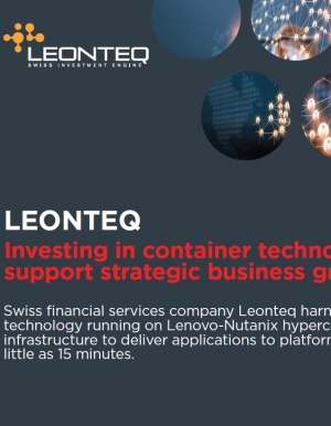 Leonteq : Investir dans la technologie des conteneurs pour soutenir la croissance stratégique de l'entreprise Leonteq : Investir dans la technologie des conteneurs pour soutenir la croissance stratégique de l'entreprise