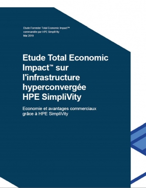 Etude Forrester : analyse de l'impact �conomique d'une infrastructure hyperconverg�e