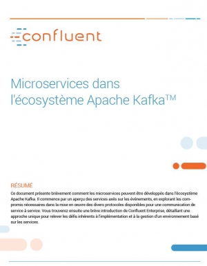 Dveloppement de microservices dans Apache Kafka