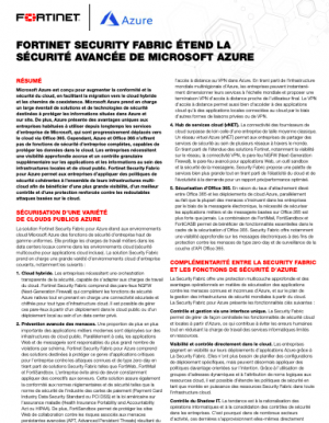 Scurit de Microsoft Azure: vers quelles solutions se tourner?