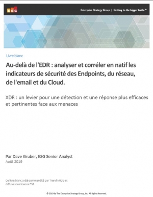 Au-delà de l'EDR : analyser et corréler en natif les indicateurs de sécurité des Endpoints, du réseau, de l'email et du Cloud