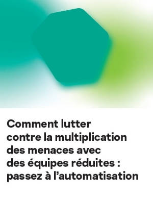 L'automatisation : le rem�de au manque de personnel d�di� � la cybers�curit�