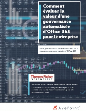 Gouvernance automatise d'Office 365 : comment en valuer la valeur ?