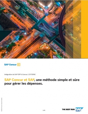 SAP Concur et SAP, une mthode simple et sre pour grer les dpenses