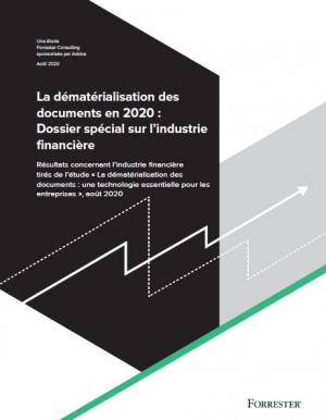 La dmatrialisation des documents dans l'industrie financire