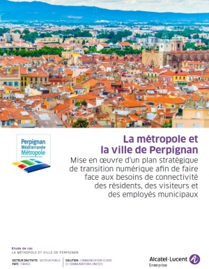 �tude de cas : La M�tropole et la Ville de Perpignan transforment leur infrastructure r�seau
