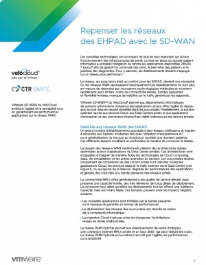Ebook�: Repenser les r�seaux des EHPAD avec le SD-WAN
